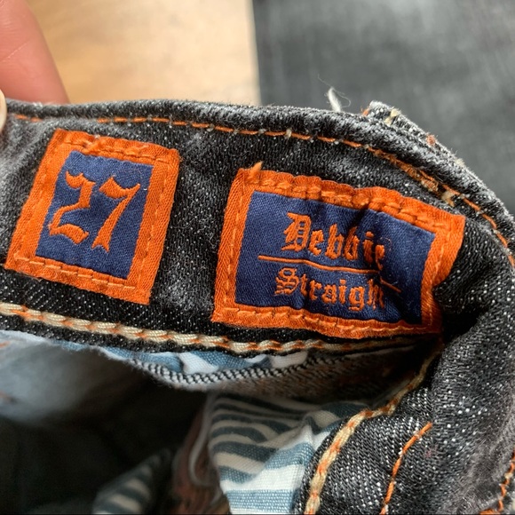 Rock Revival Debbie Straight Jeans Size 27 - Picture 6 of 10